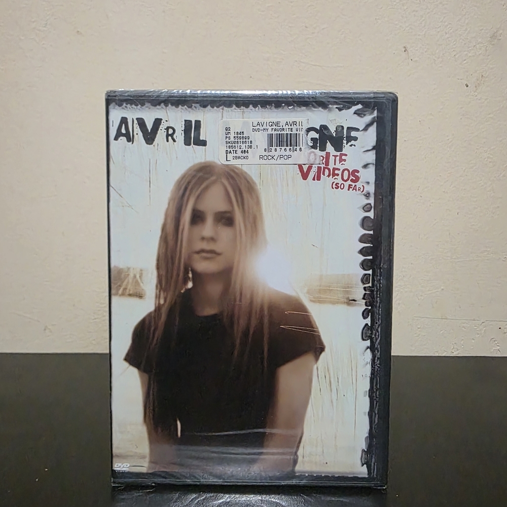My Favorite Videos (So Far) by Avril Lavigne DVD 2004 Arista DVD-Video 5 videos